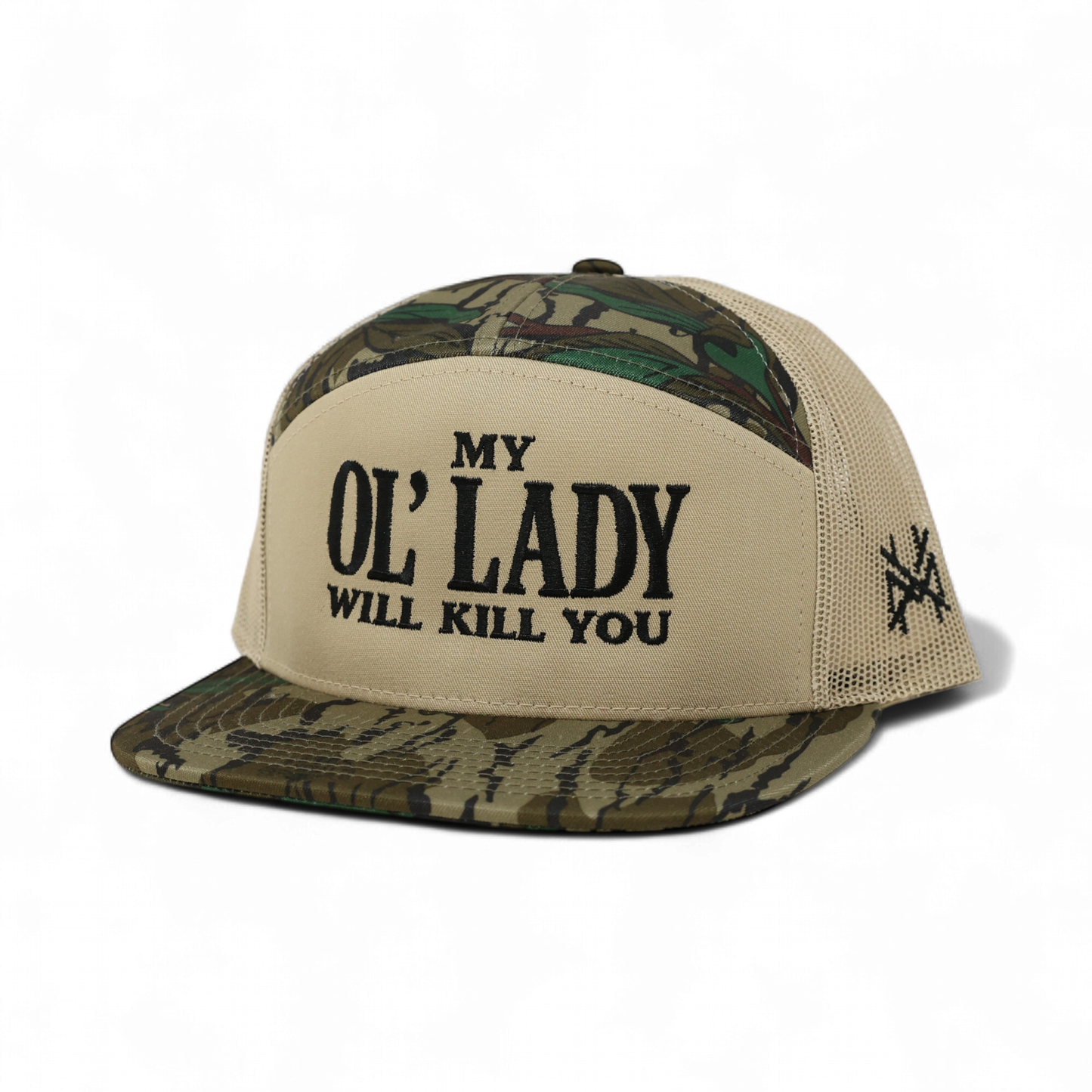 My Ol Lady Will Kill You Trucker Hat