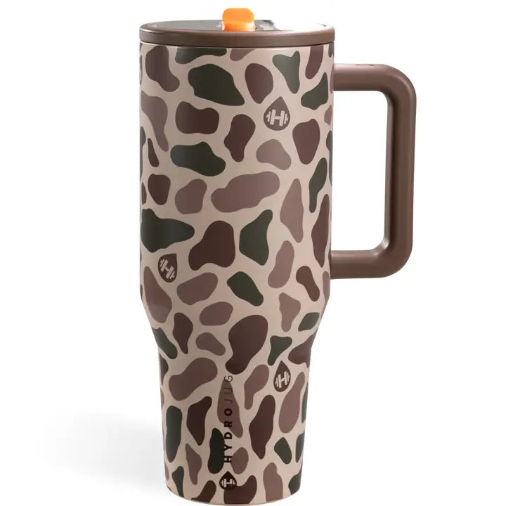 Hydro Jug 40oz - Duck Camo (The Peppered Donkey Logo)