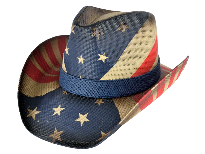 Patriotic Western Hat