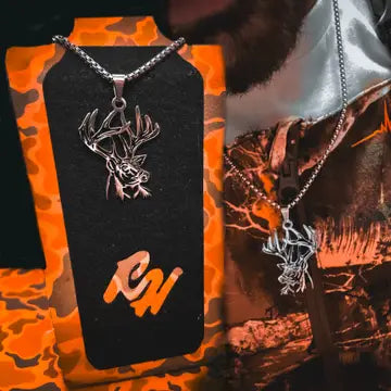 Ridge & Holler Stainless Steel Necklace and Pendant