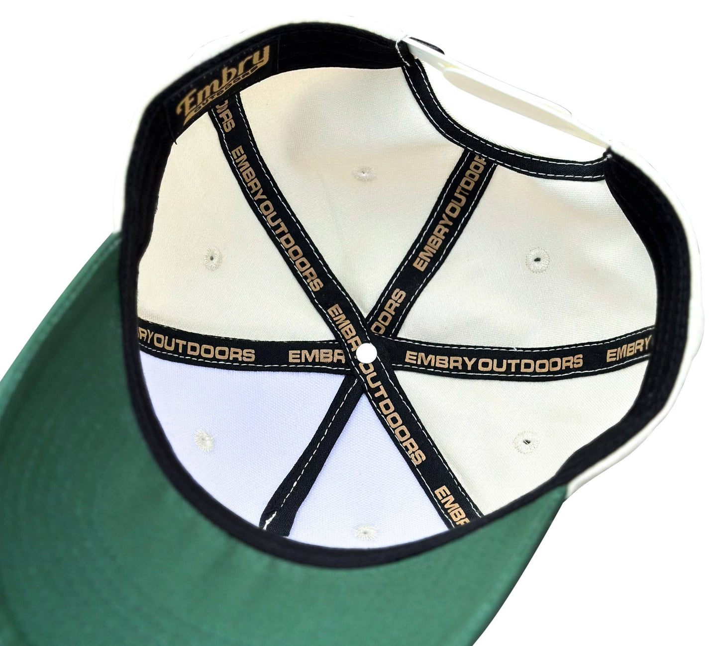 Cream/Green "Sprig" Trucker