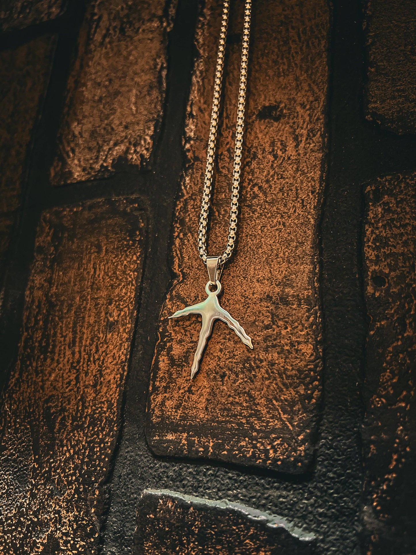Ridge & Holler Stainless Steel Necklace and Pendant