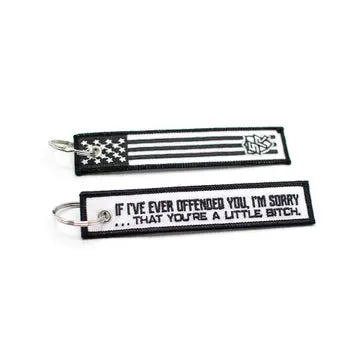 Jet Tag Keychain