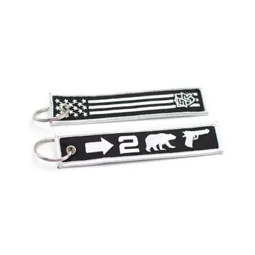 Jet Tag Keychain