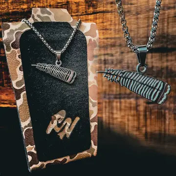 Ridge & Holler Stainless Steel Necklace and Pendant