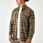 Timber Brown Flannel
