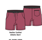 Athletic Shorts w/ Liner 7"