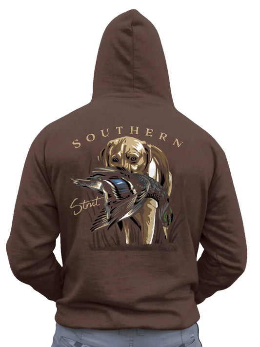 Dog and Duck Sketch Hoodie