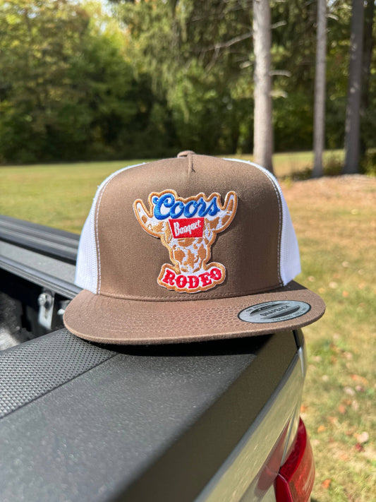 Coors Rodeo Brown Snapback