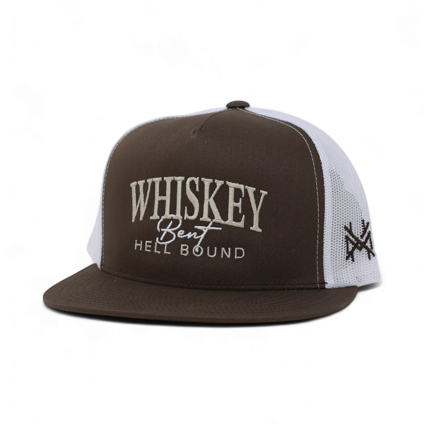 Whiskey Bent and Hell Bound Trucker Hat