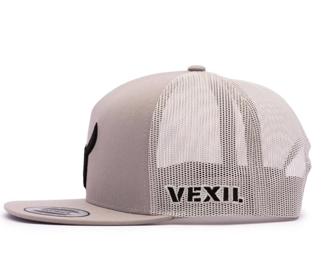 Vexil Brand - Black Icon - Silver/Silver Mesh