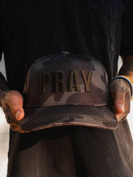 Pray- Camo Hat