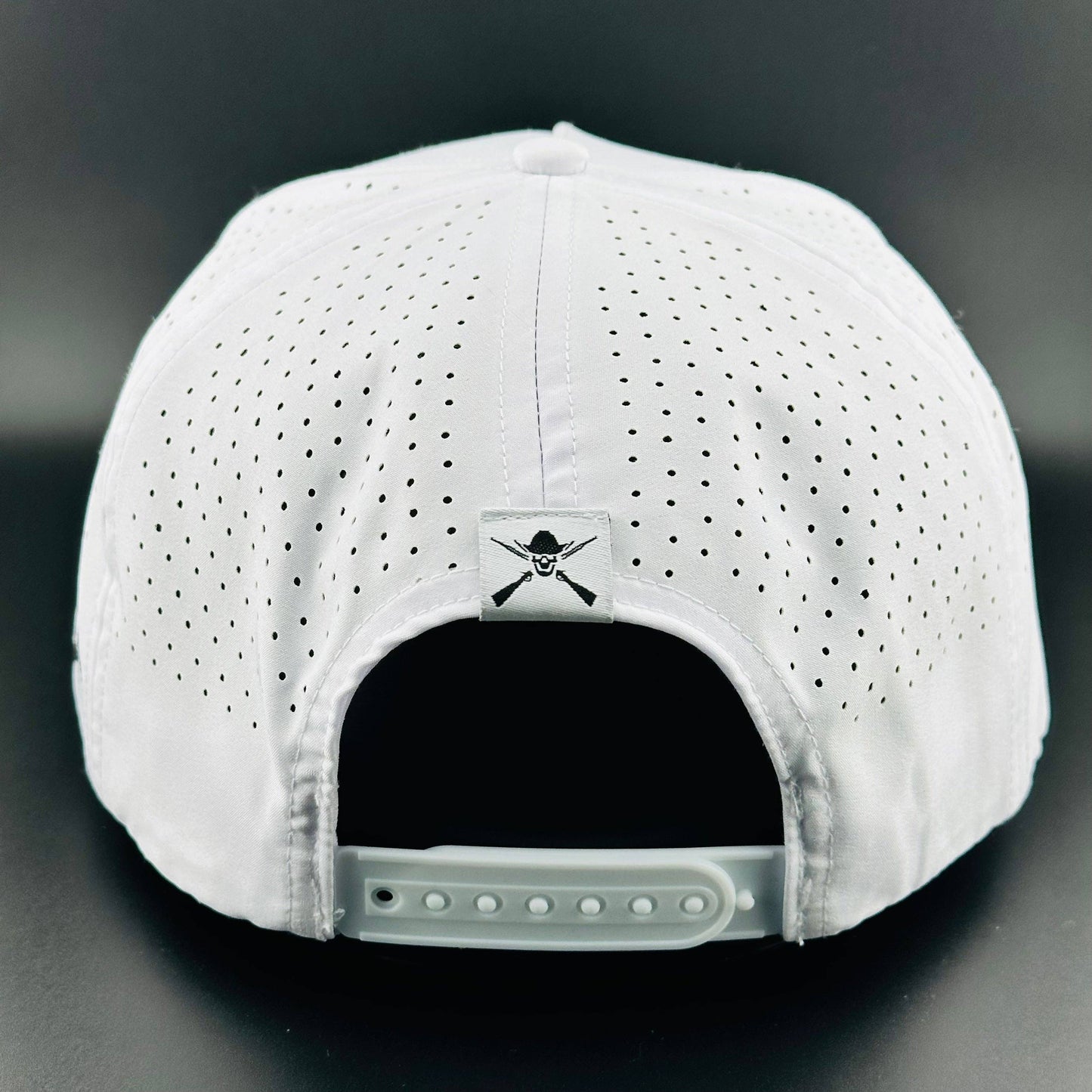 “Cowboy Hat” White Performance Patch Hat
