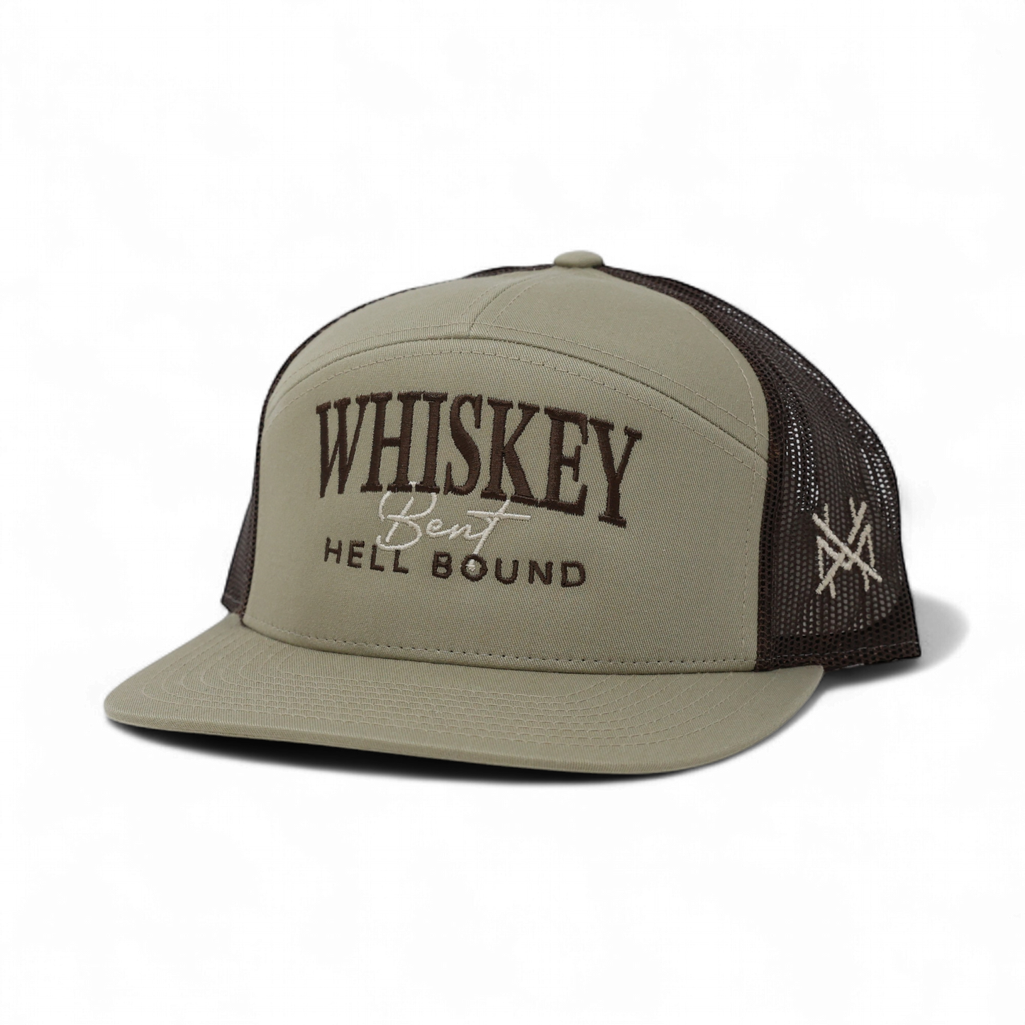 Whiskey Bent and Hell Bound Trucker Hat