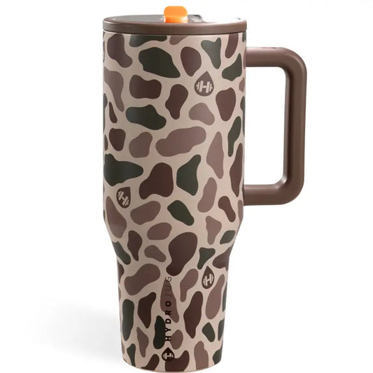 Hydro Jug 40oz - Duck Camo (The Peppered Donkey Logo)