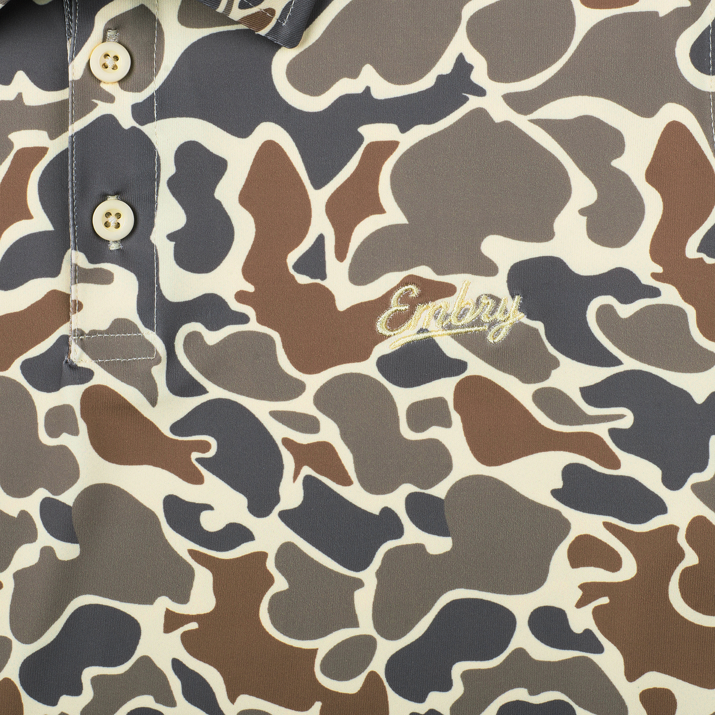 Youth Performance Polo - Desert Duck