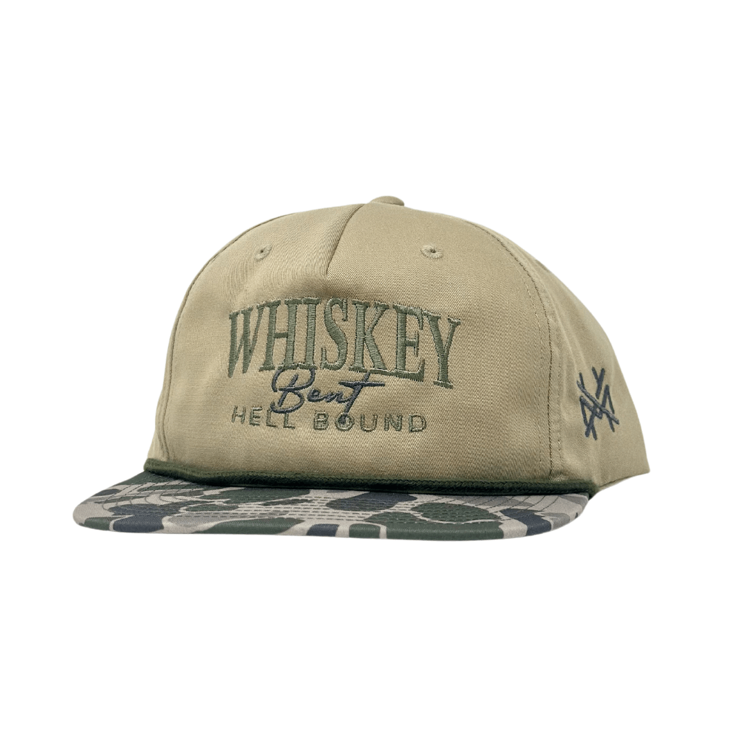 Whiskey Bent and Hell Bound Trucker Hat