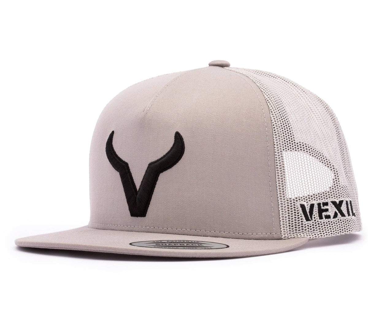 Vexil Brand - Black Icon - Silver/Silver Mesh