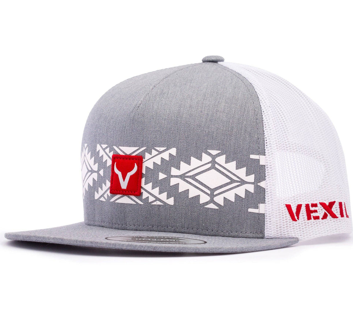 The Baller - Heather Grey/White Mesh