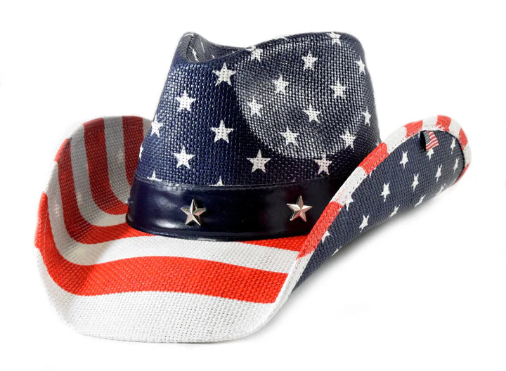 Patriotic Western Hat
