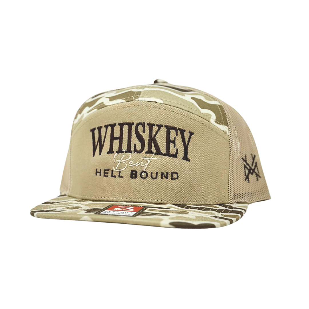 Whiskey Bent and Hell Bound Trucker Hat