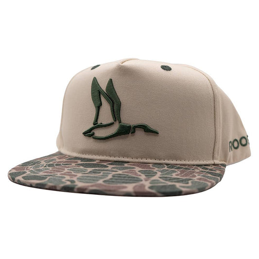 Roost- 7 Panel Full Duck Camo Hat