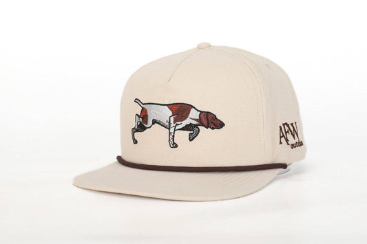 Light Khaki Pointer Ripstop Rope Hat