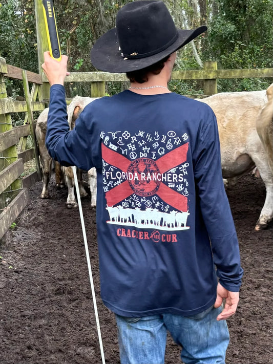 Florida Brands Long Sleeve- Midnight Navy