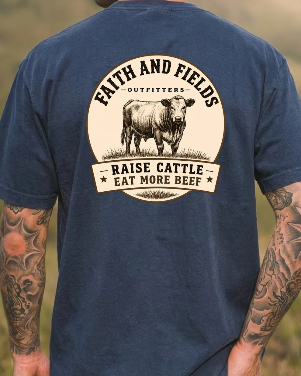 Raise Cattle Eat More Beef T-Shirt