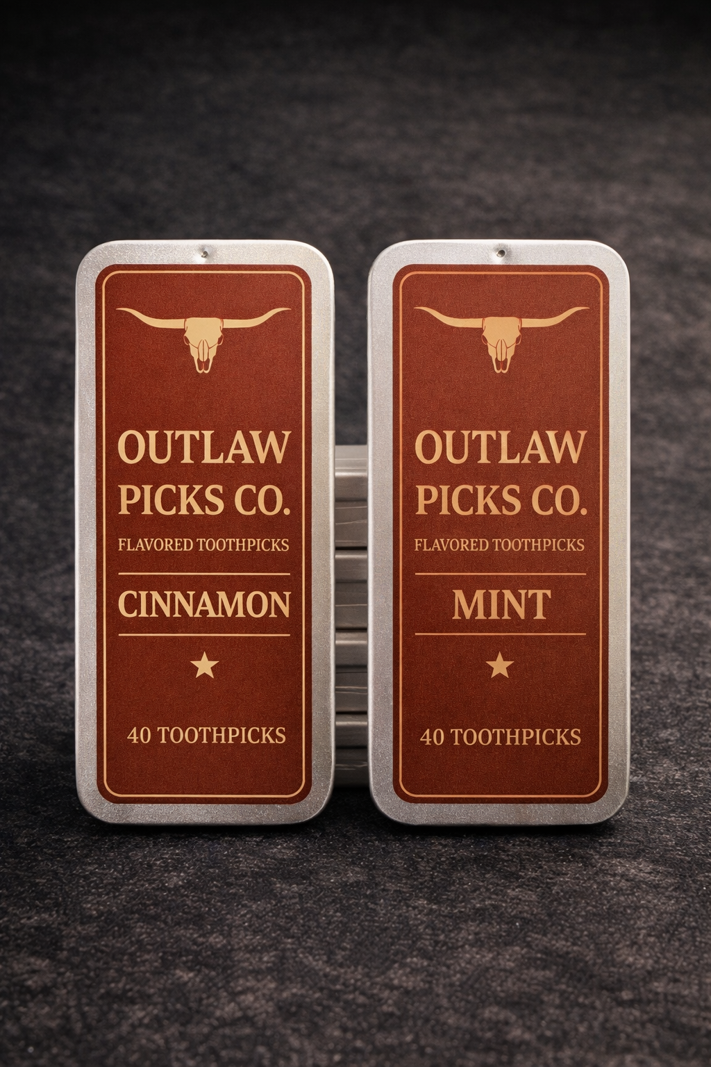 Outlaw Picks Co. Mint/Cinnamon
