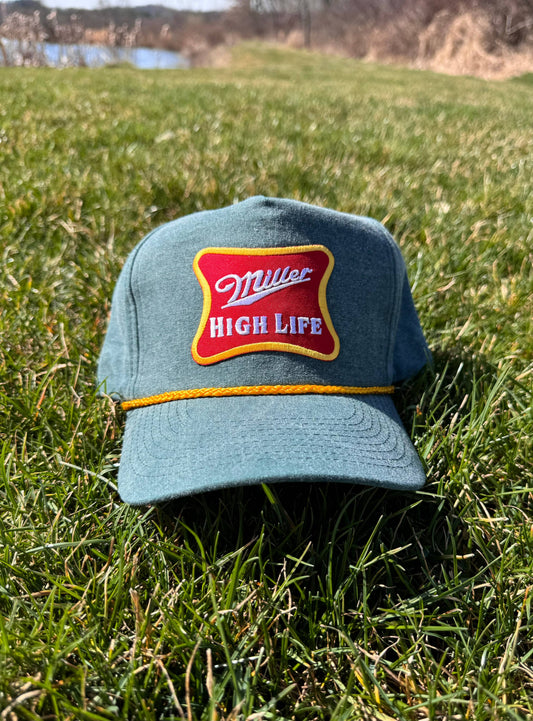 Miller High Life Moss Trucker