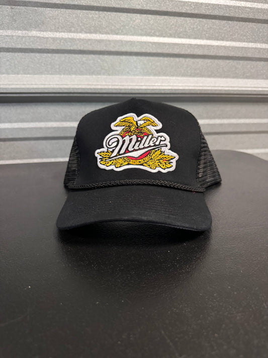 Miller Eagle Black Trucker