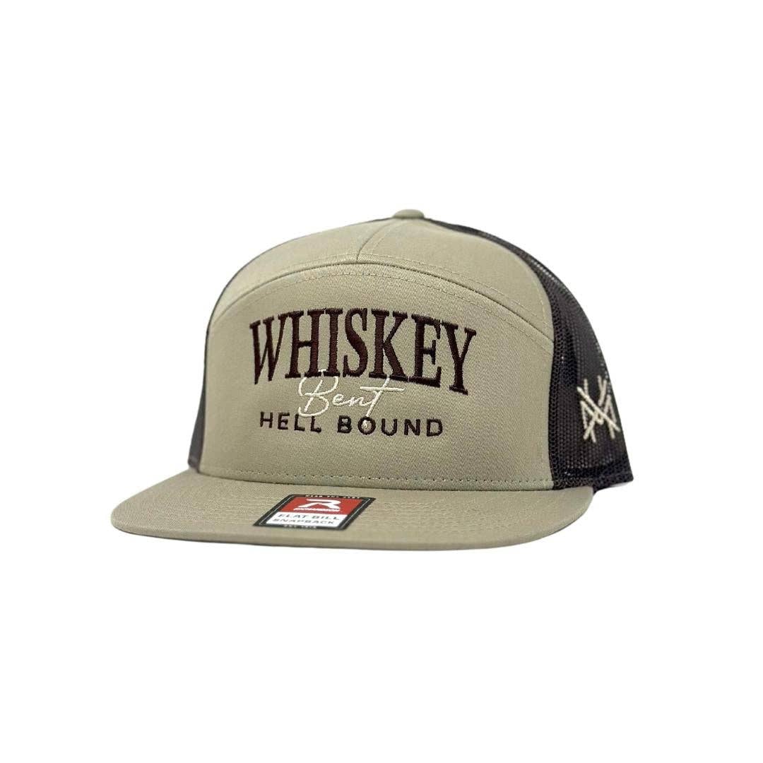 Whiskey Bent and Hell Bound Trucker Hat