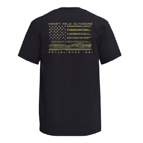 Short Sleeve - Gator Flag - Black
