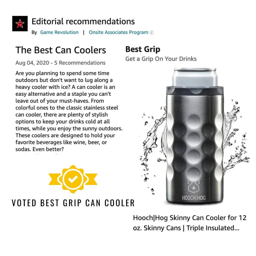 The Skinny Can Cooler [Black - Patriot]