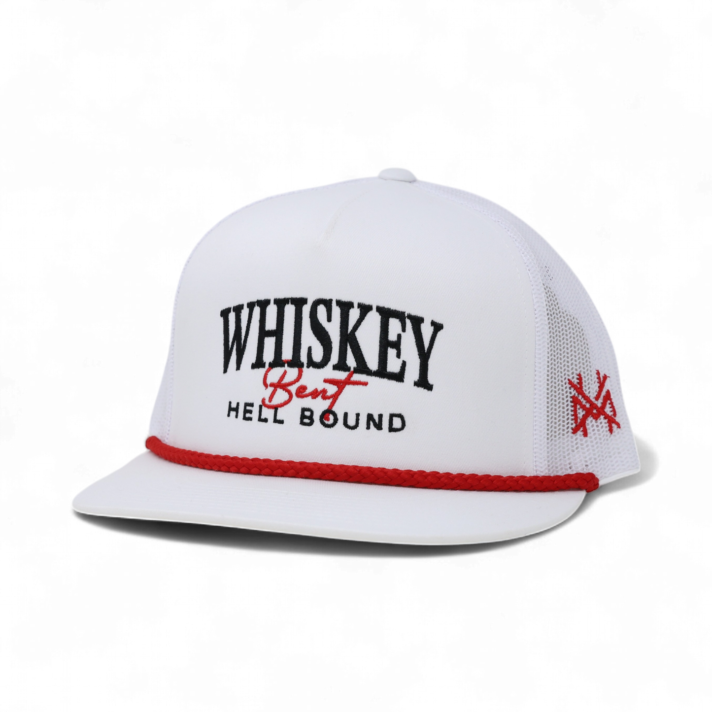 Whiskey Bent and Hell Bound Trucker Hat