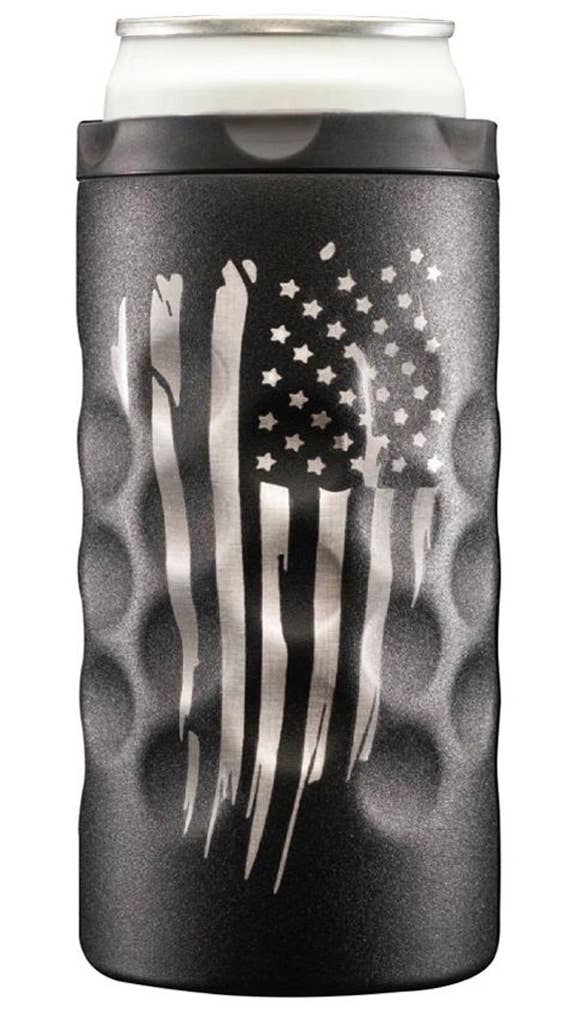 The Skinny Can Cooler [Black - Patriot]