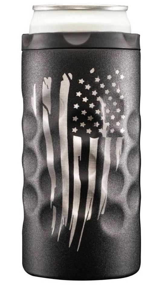 The Skinny Can Cooler [Black - Patriot]