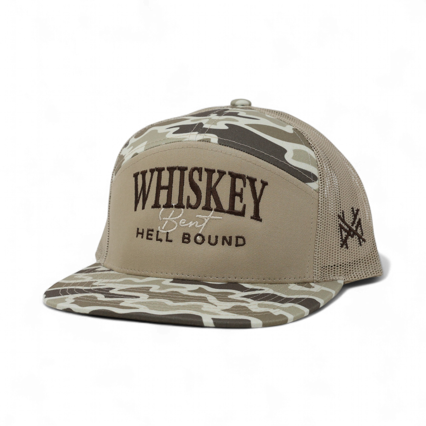 Whiskey Bent and Hell Bound Trucker Hat