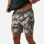 Splatter Camo Athletic Shorts